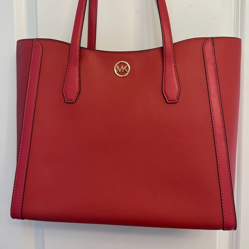 Michael Kors Coral Pink Tote